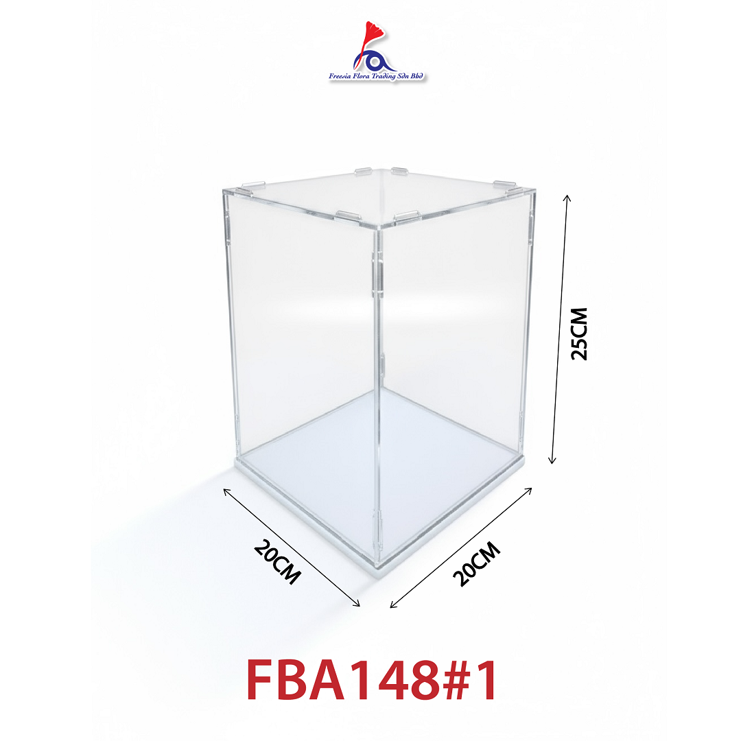 FBA148 Premium Clear ACRYLIC FLOWER BOX