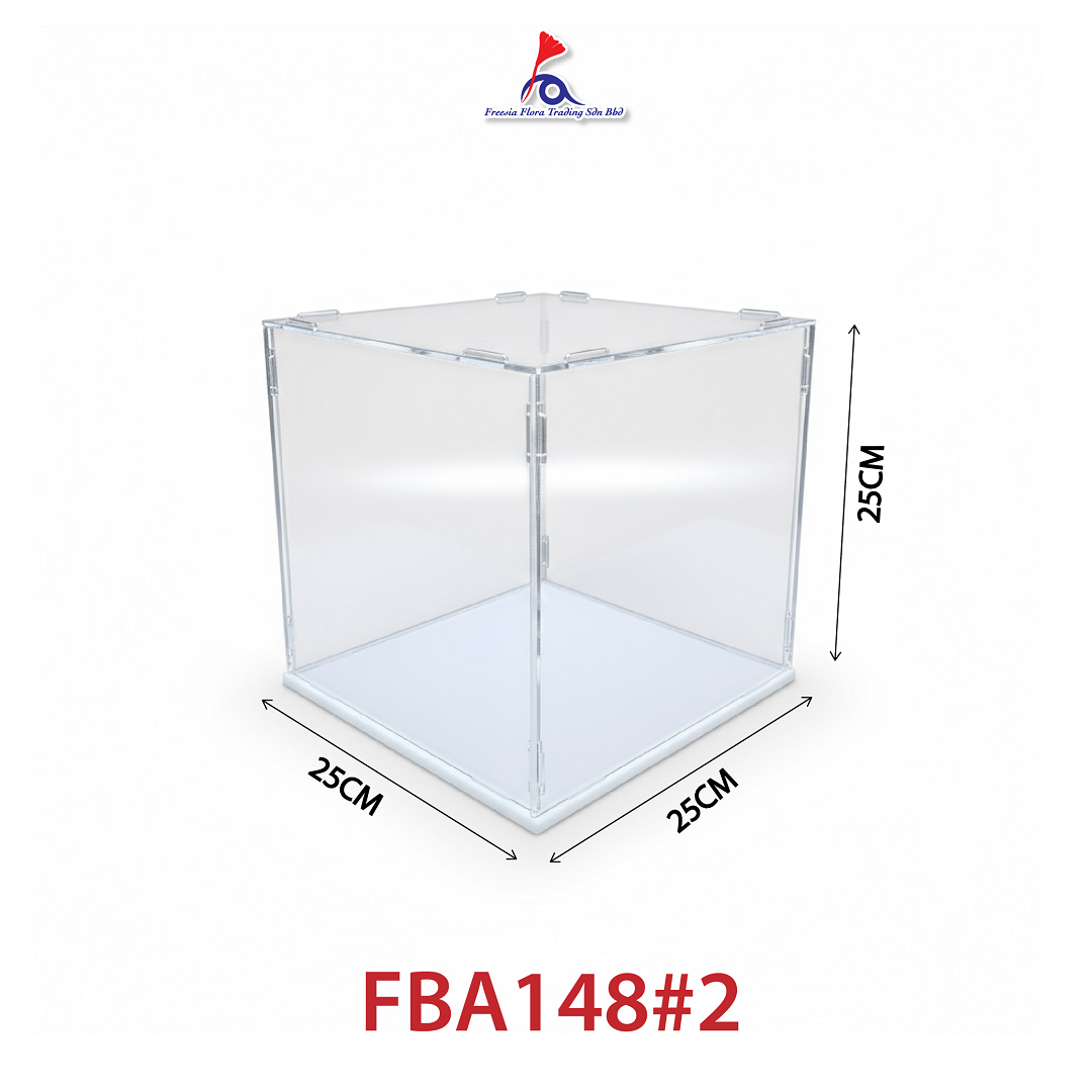 FBA148 Premium Clear ACRYLIC FLOWER BOX