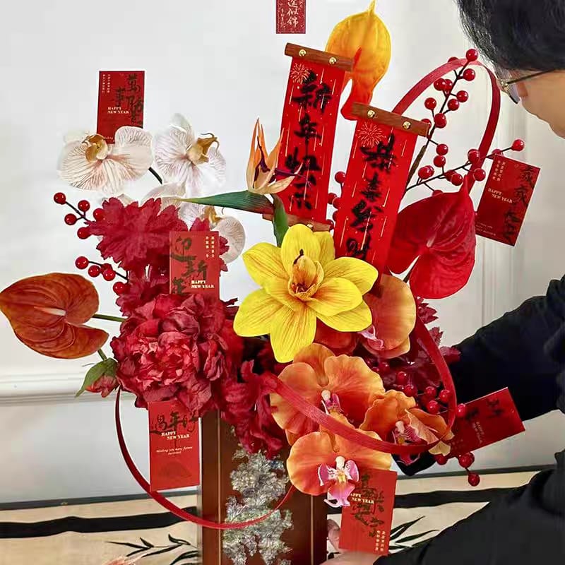 FBA152 CNY四字小对联