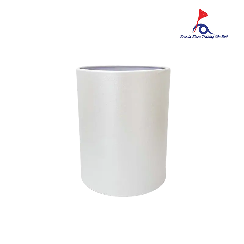 FBB099 Pearl Series Round Box (15cm (D) X 19cm (H)