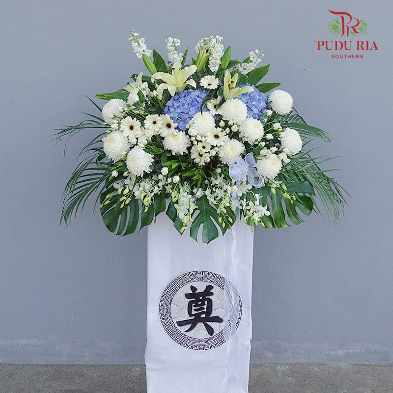 FREESIA Condolences Cards (L) - FBD012 奠