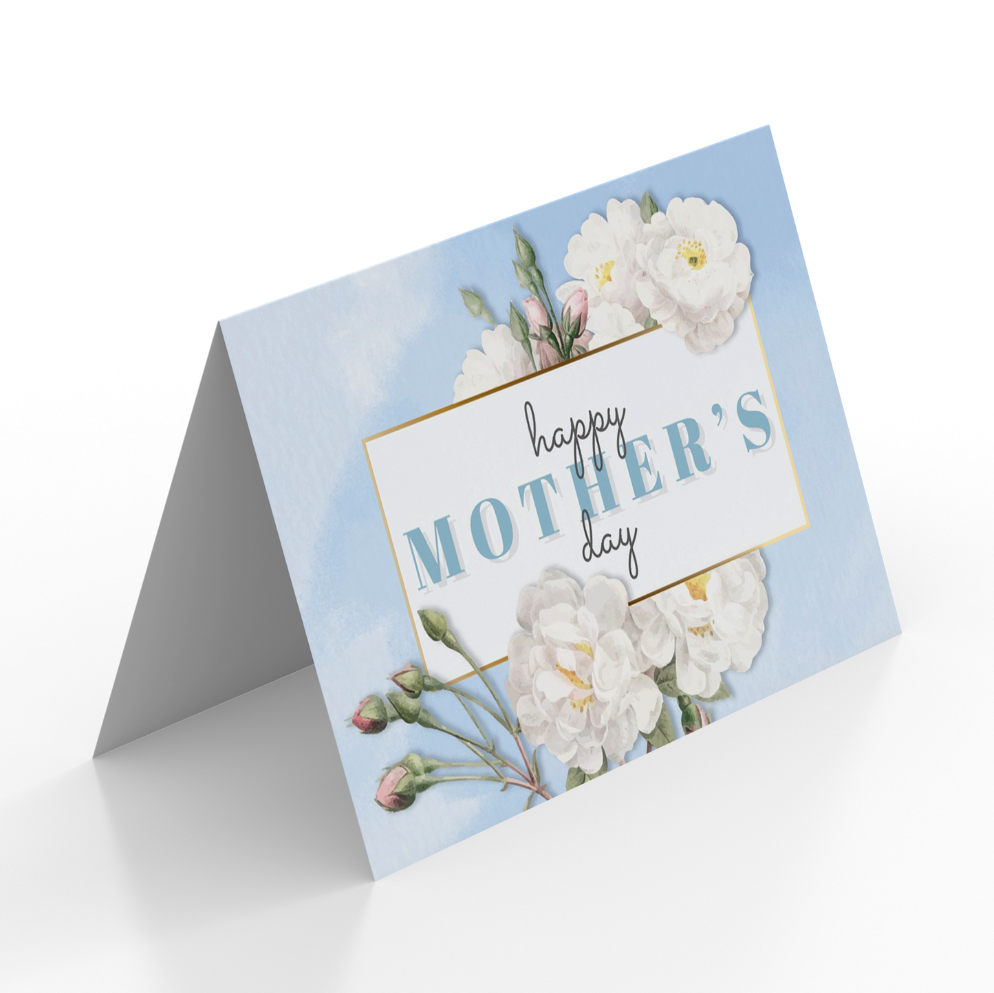 FBD162 Mother's Day Card - HAPPY MOTHER'S DAY (Folded Type)
