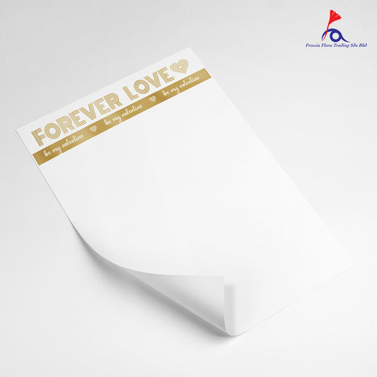FPL107 FOREVER LOVE OPP Matte Wrapper