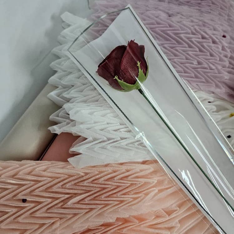 FPL118 SINGLE STALK FLOWER PACK With Silver Frame