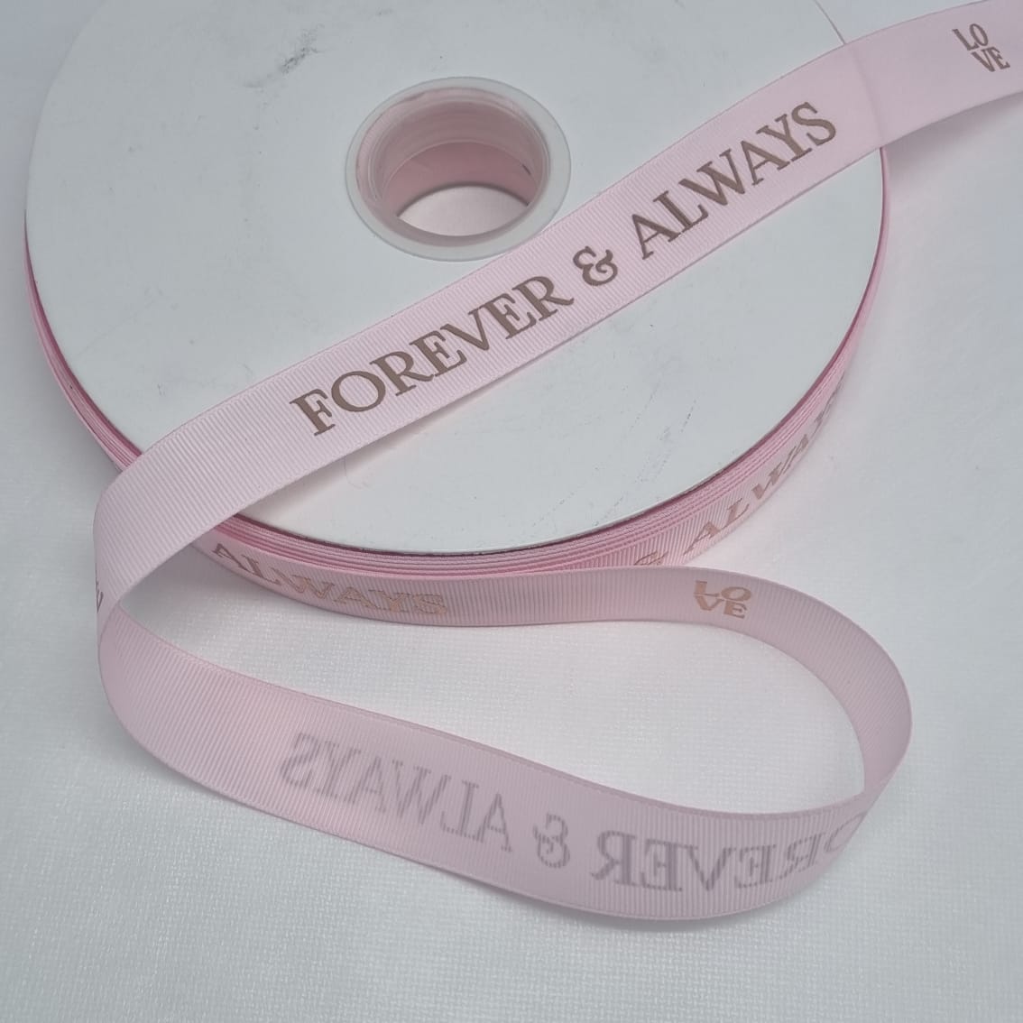 FRB111 112 113 114 FREESIA Printed Grosgrain Ribbon (25mm X 100Y)