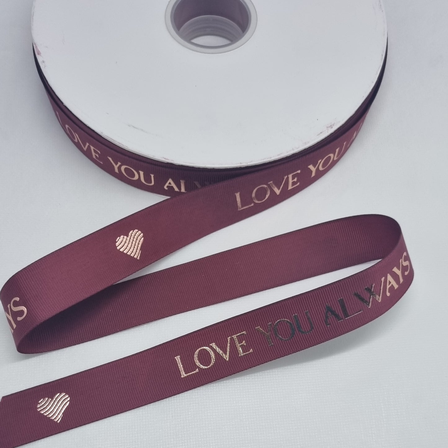 FRB111 112 113 114 FREESIA Printed Grosgrain Ribbon (25mm X 100Y)