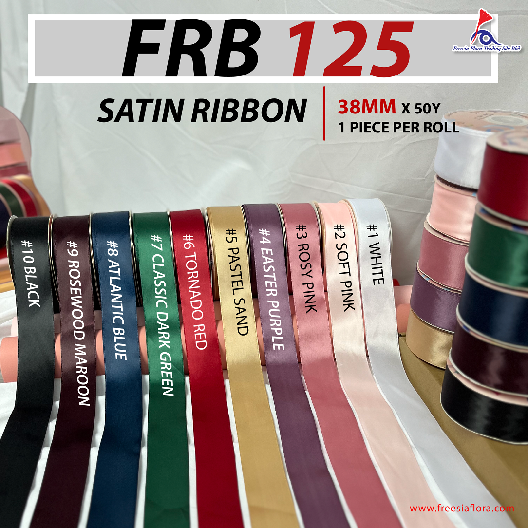 FRB125 SATIN RIBBON (38MM*50Y) (Soft)