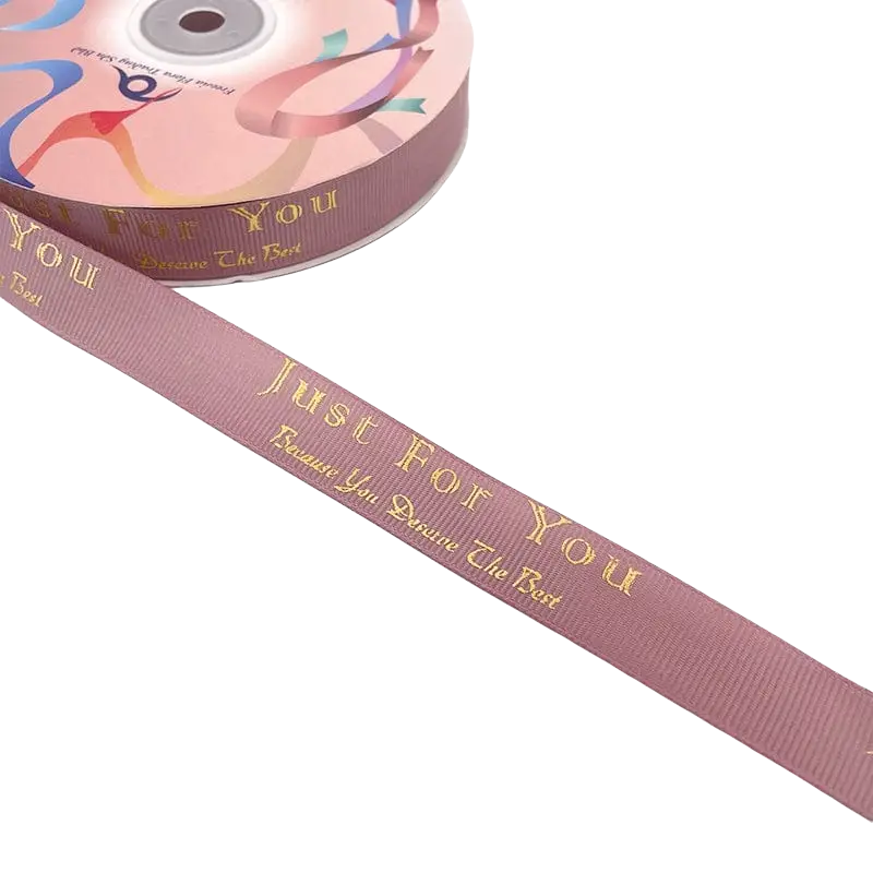 FRB127 "JUST FOR YOU" GROSGRAIN RIBBON (20MM*50Y) (Soft)