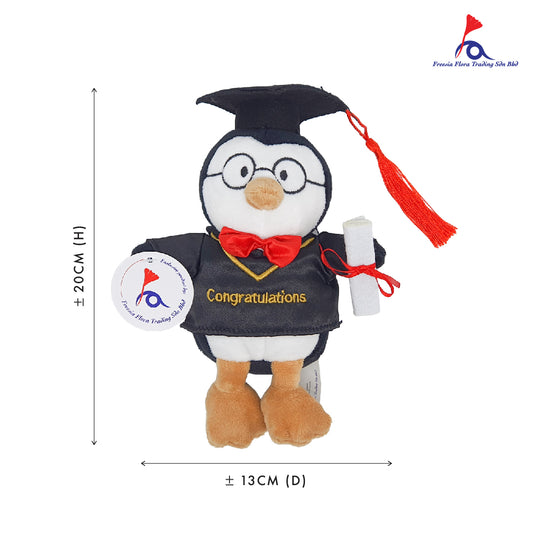 FTY017 6IN GRADUATE BEAR
