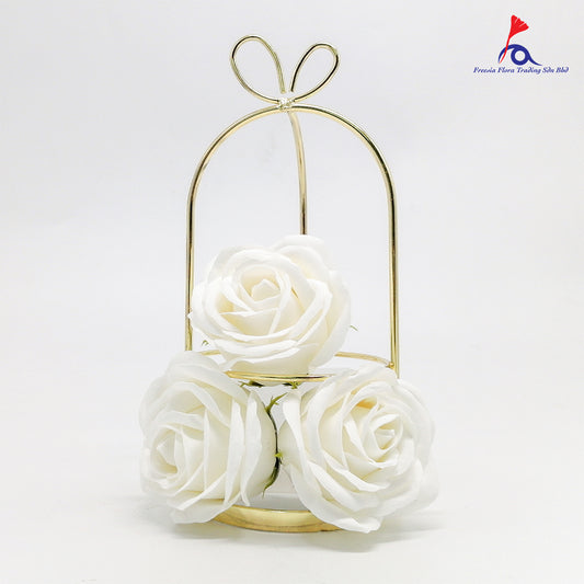 FBA044 KOREAN SOAP FLOWER (5 LAYER) - Freesia