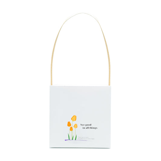 FBB049 KOREA ECO FLOWER BAG - Freesia