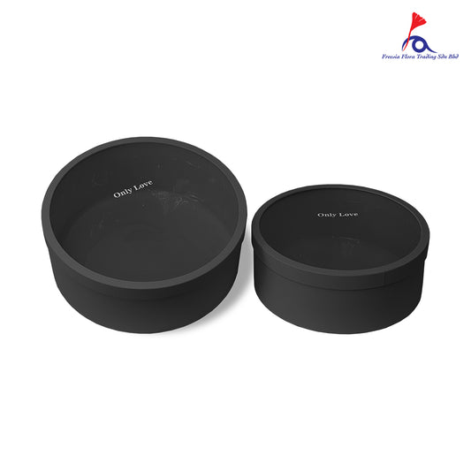 FBB089 PREMIUM ROUND BOX (2 IN 1) - ONLY LOVE - Freesia