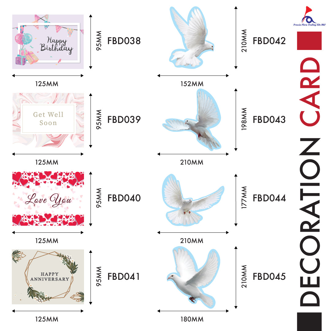 FBD ( Small ) - FBD043 - Freesia