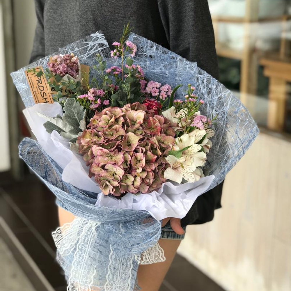 FNT041 KOREA ROSE LINEN - Freesia