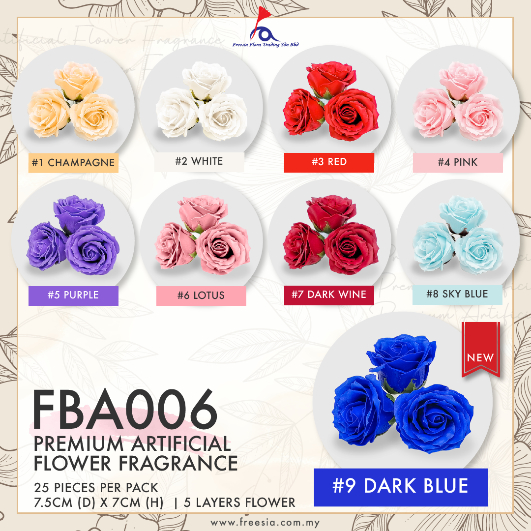 FBA006 PREMIUM Soap Flower (5 LAYERS)