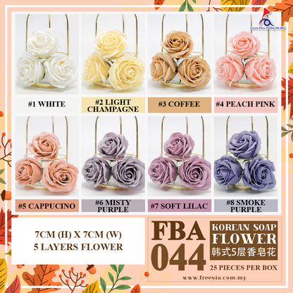 FBA044 KOREAN SOAP FLOWER (5 Layers)