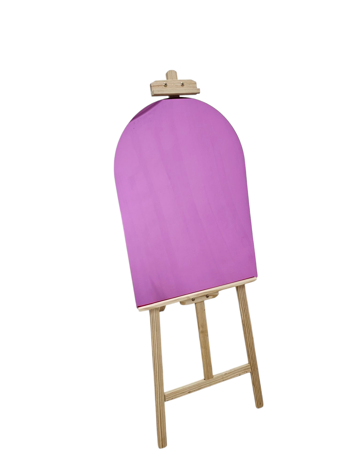 FBA091 Half Moon Shape Acrylic Mirror Board (Mirror Only)