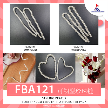 FBA121 STYLING PEARLS (+-40cm Length)