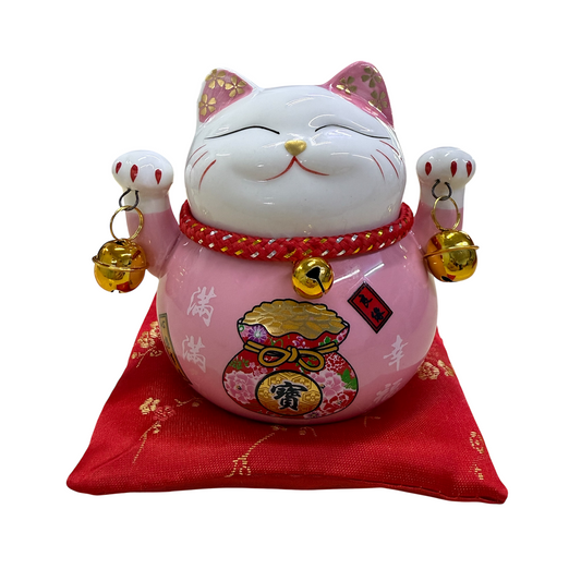 FBA135#1 4.5IN LUCKY CAT 幸福满满 - PINK