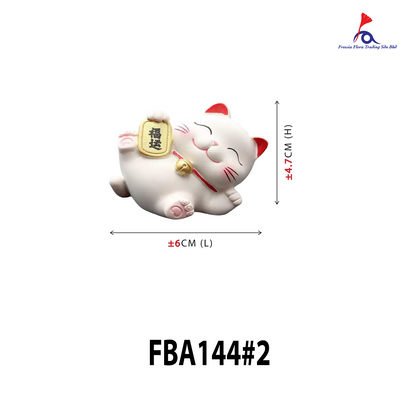 FBA144#2 2IN Mini Lucky Cat 福运-招财猫