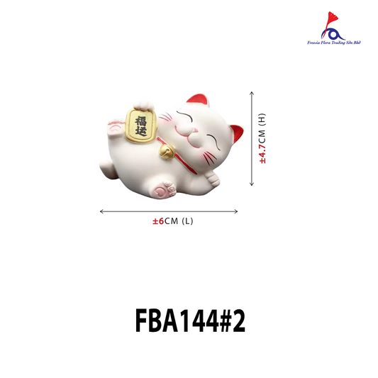 FBA144#2 2IN Mini Lucky Cat 福运-招财猫