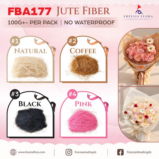 FBA177 Jute Fiber (± 100g)