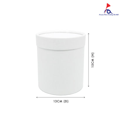 FBB055 SMALL ROUND BOX (13cm (D) x 15cm (H))