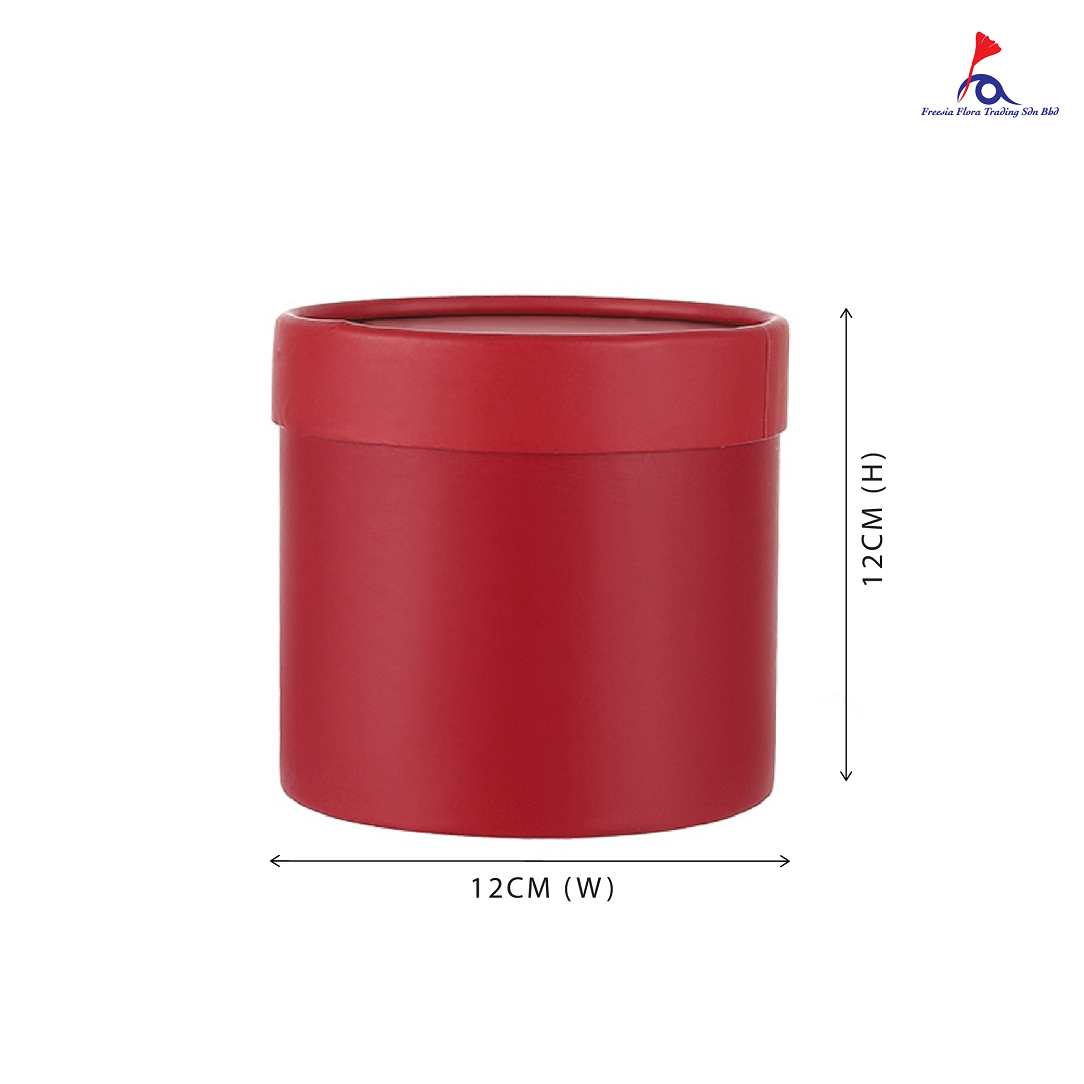 FBB092 SMALL ROUND BOX (12cm (D) x 12cm (H))