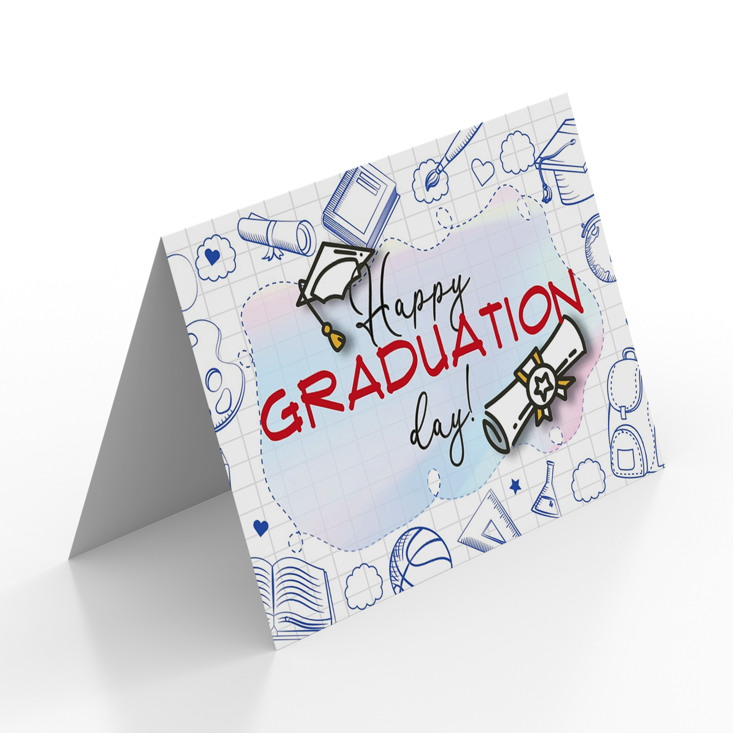 FBD158 Graduation Card - Happy Graduation Day! (Folded Type)