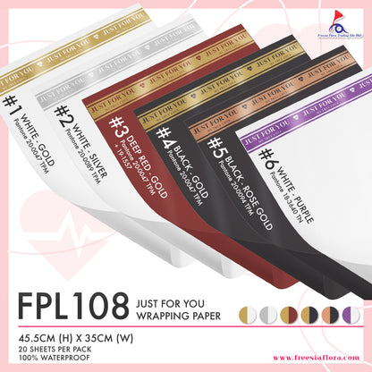 FPL108 JUST FOR YOU OPP Matte Wrapper
