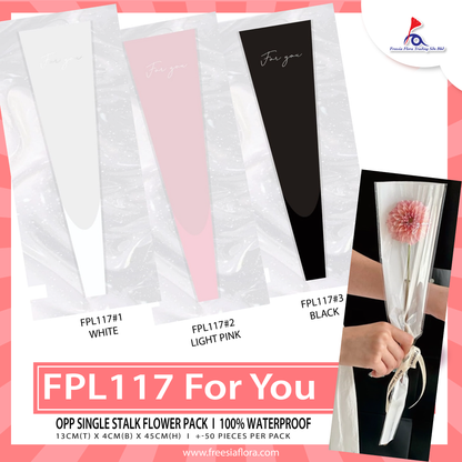 FPL117 SINGLE STALK FLOWER PACK "For You"