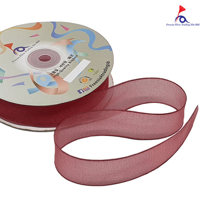 FRB105 Premium Organza Ribbon (25MM*50Y)