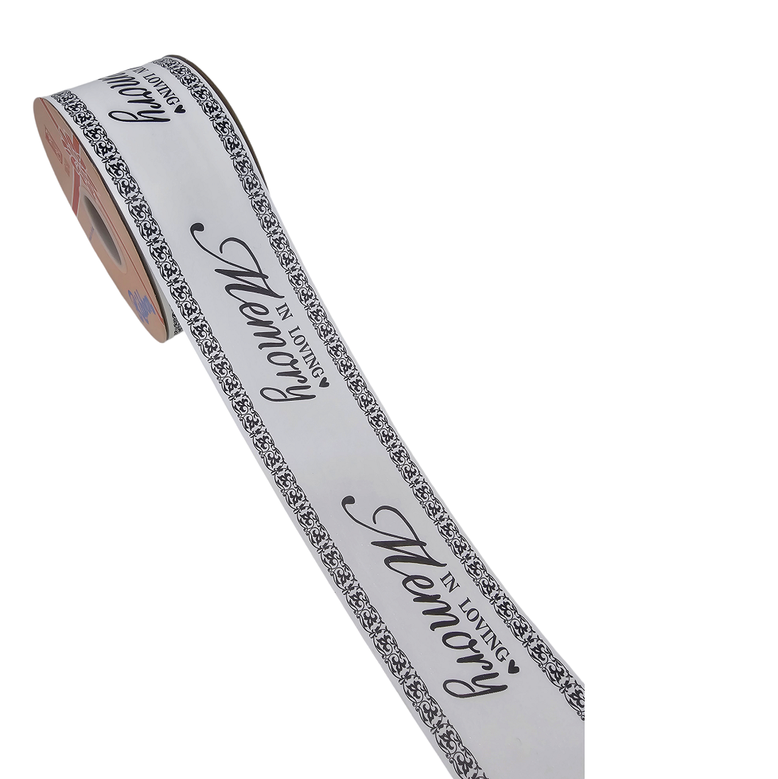 FRB117 PRINTED OPP RIBBON - 福壽全歸 / IN LOVING MEMORY (60MM X 100Y)