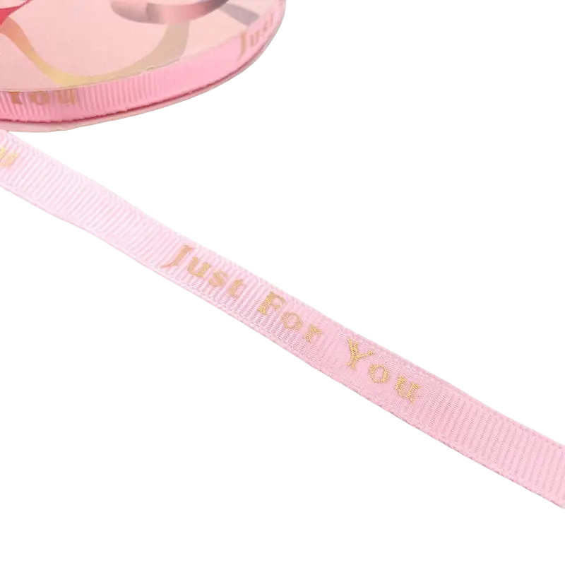 FRB126 "JUST FOR YOU" GROSGRAIN RIBBON (10MM*50Y) (Soft)