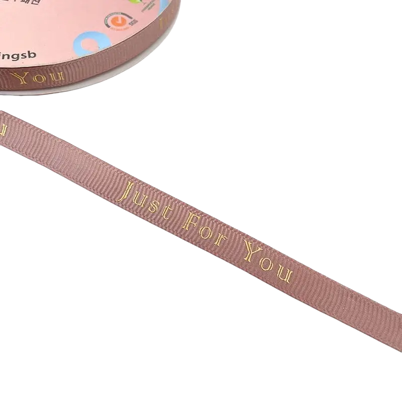 FRB126 "JUST FOR YOU" GROSGRAIN RIBBON (10MM*50Y) (Soft)