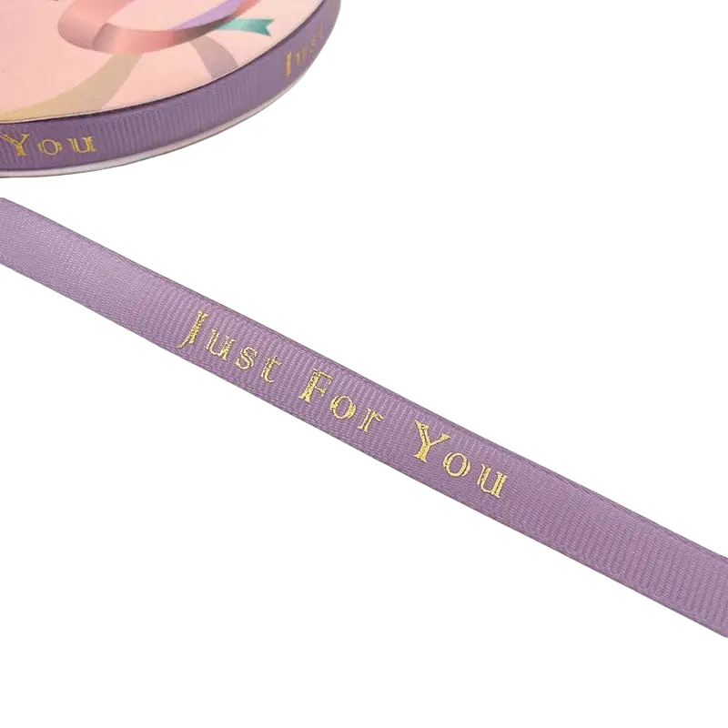 FRB126 "JUST FOR YOU" GROSGRAIN RIBBON (10MM*50Y) (Soft)