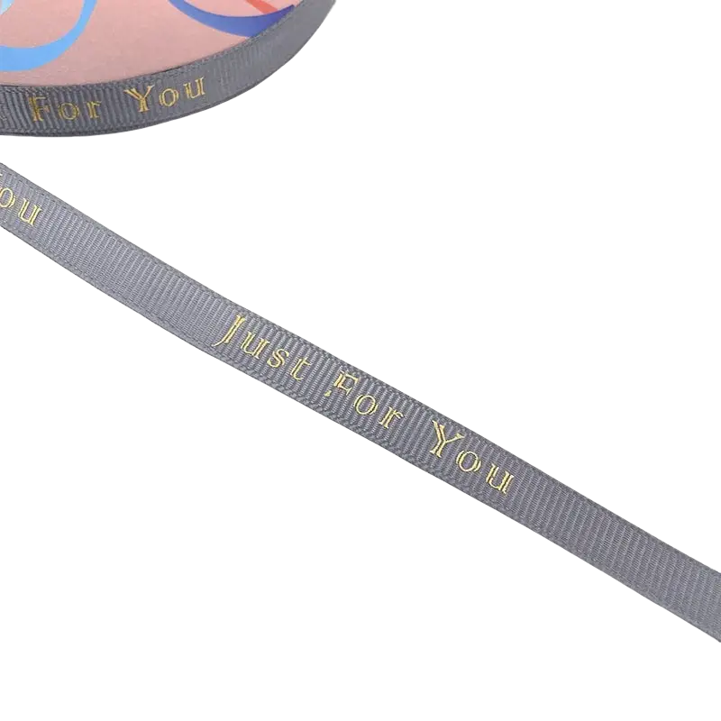FRB126 "JUST FOR YOU" GROSGRAIN RIBBON (10MM*50Y) (Soft)