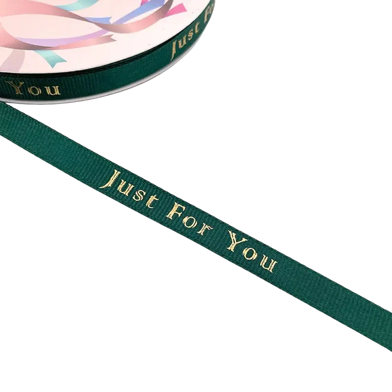 FRB126 "JUST FOR YOU" GROSGRAIN RIBBON (10MM*50Y) (Soft)