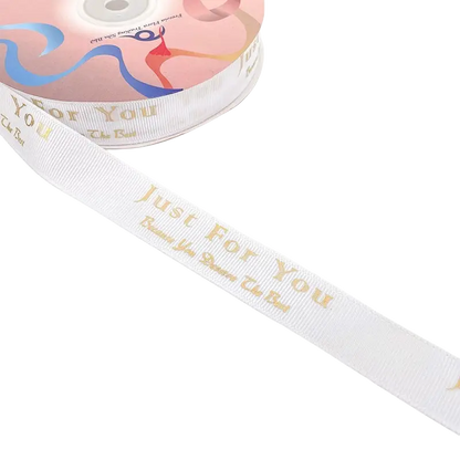 FRB127 "JUST FOR YOU" GROSGRAIN RIBBON (20MM*50Y) (Soft)