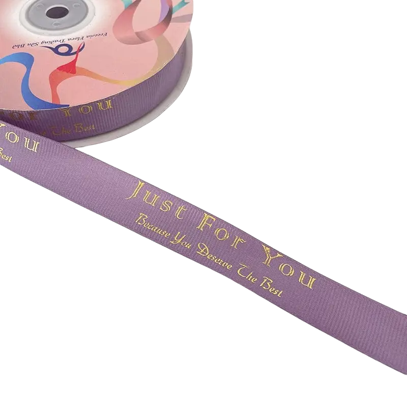 FRB127 "JUST FOR YOU" GROSGRAIN RIBBON (20MM*50Y) (Soft)