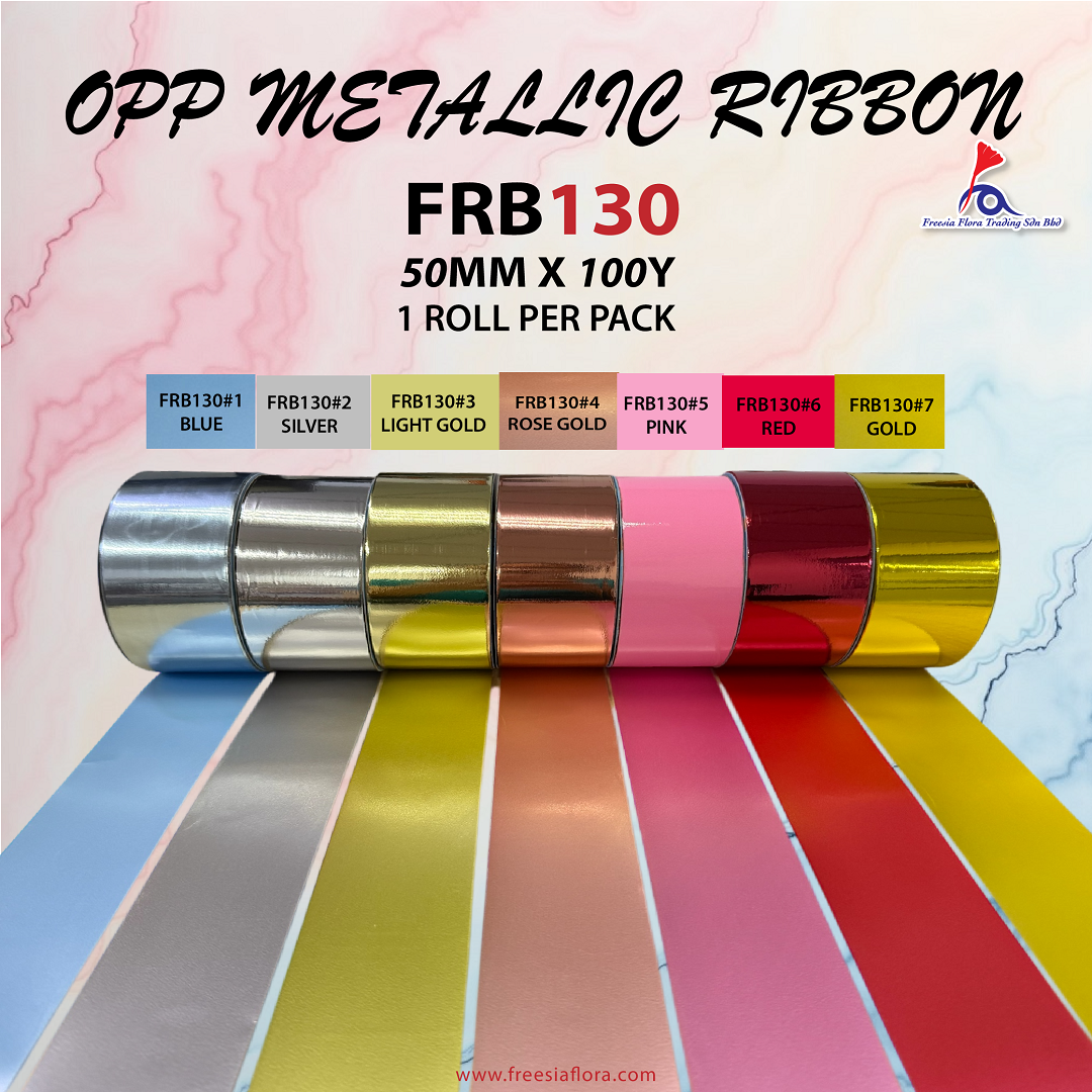 FRB130 OPP Metallic Ribbon (50MM*100Y)