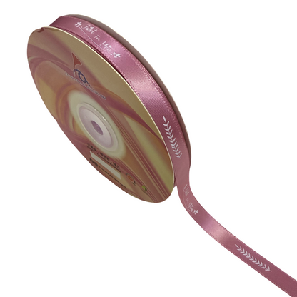 FRB133 Soft PASTEL Colour Premium Satin Ribbon "Just For You" 10mm X 50Y