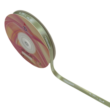 FRB133 Soft PASTEL Colour Premium Satin Ribbon "Just For You" 10mm X 50Y