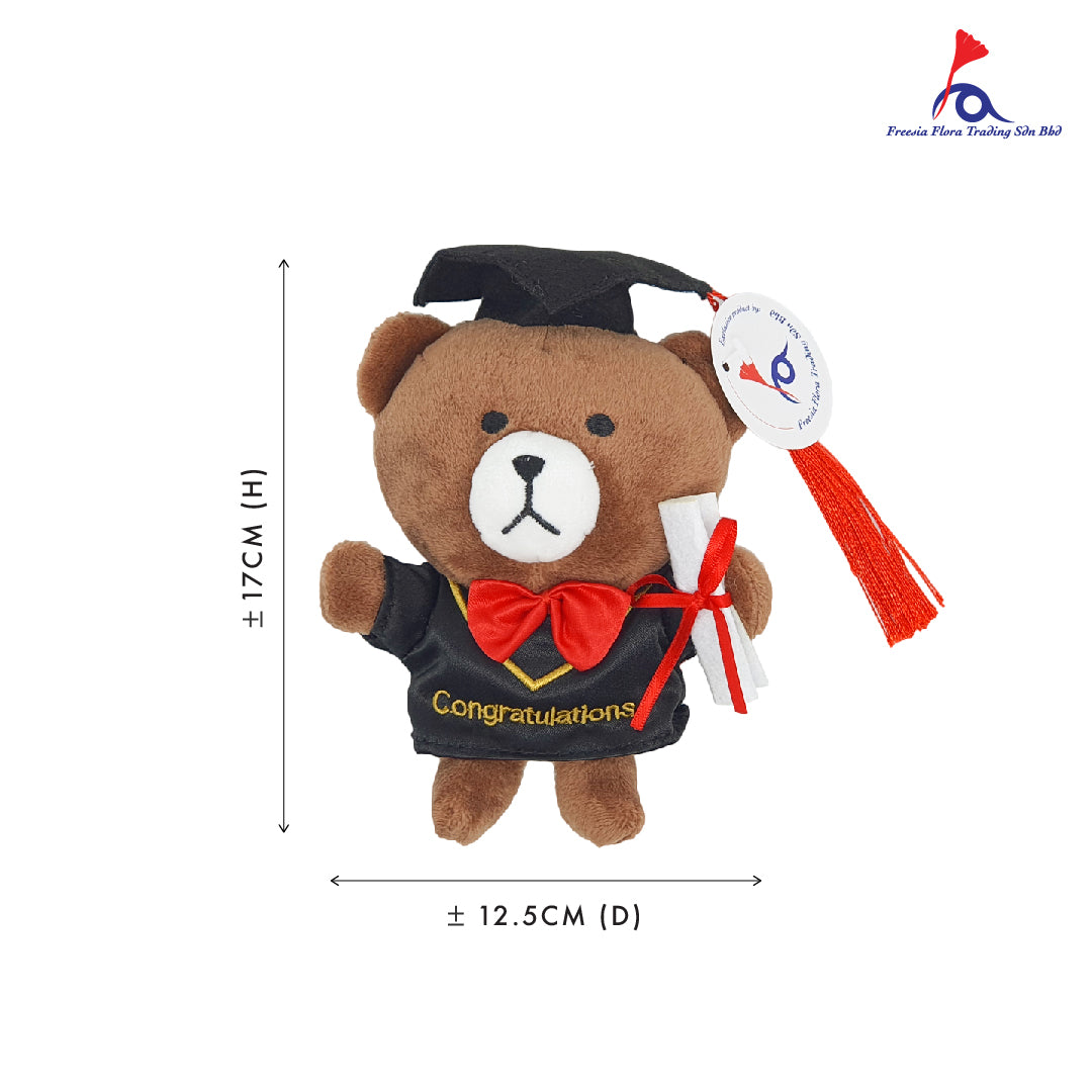 FTY016 4IN GRADUATE BEAR