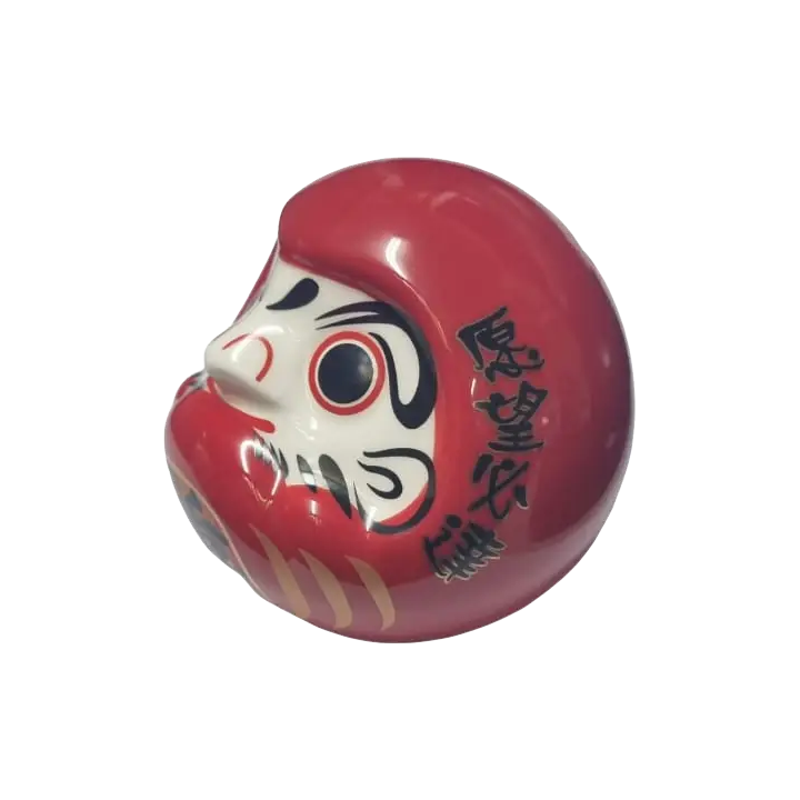 FBA100 3Inch Japanese Mini Daruma 达摩陶瓷 (存钱罐)