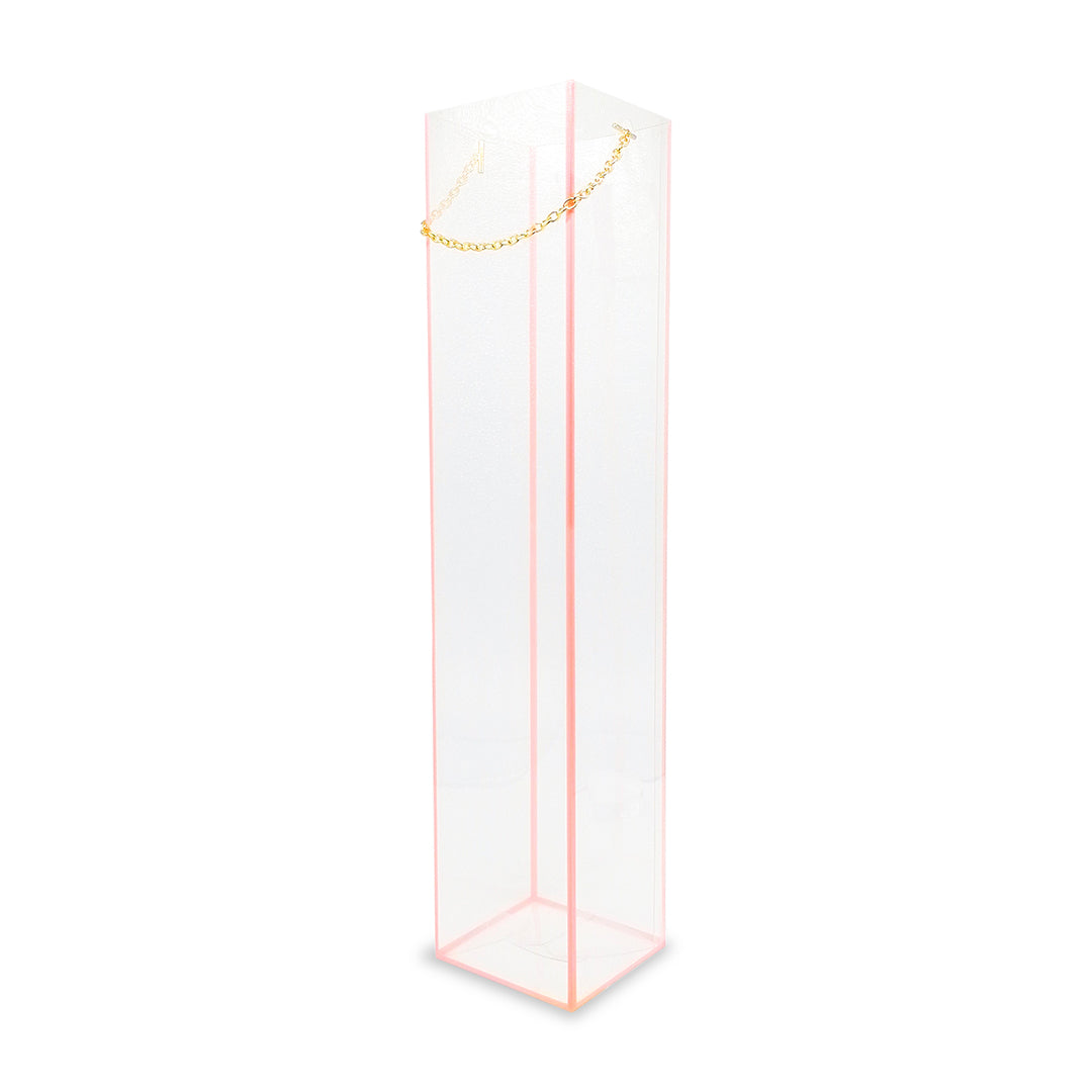 FBA010 PVC TRANSPARENT CHAIN BAG - Freesia