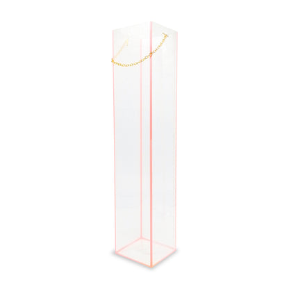 FBA010 PVC TRANSPARENT CHAIN BAG - Freesia