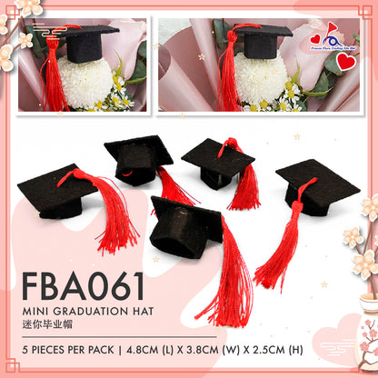 FBA061 MINI GRADUATE HAT - Freesia