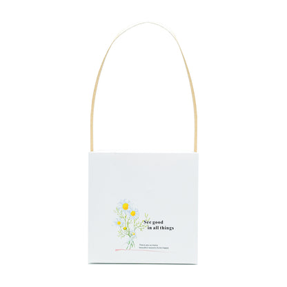 FBB049 KOREA ECO FLOWER BAG - Freesia