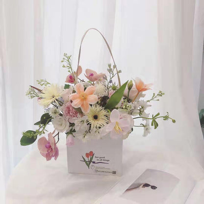 FBB049 KOREA ECO FLOWER BAG - Freesia